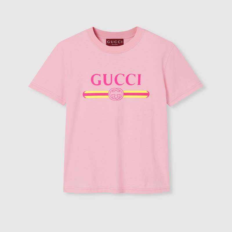 Gucci Cotton Jersey T-shirt With Print
