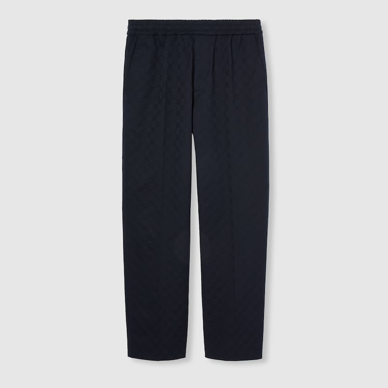 Gucci Gg Cottton Gabardine Pant