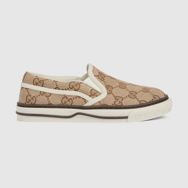 Children's embossed GG sneaker