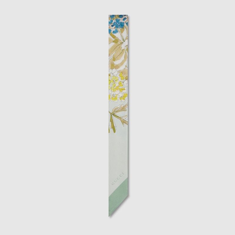 Gucci Band Aus Seidentwill Mit Print