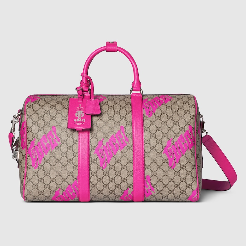 Gucci Medium Duffle Bag With Print