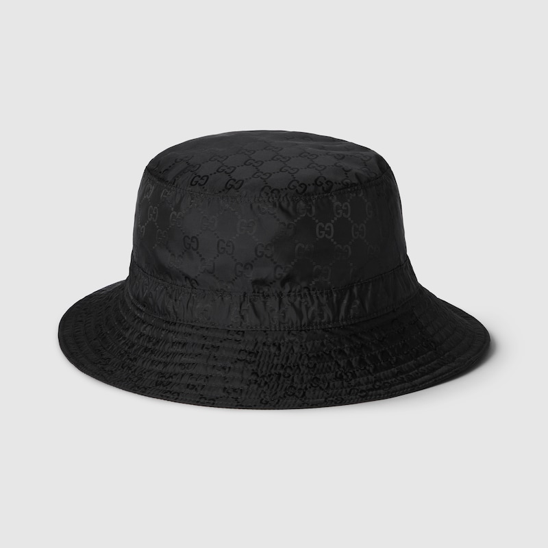 Gucci Reversible Gg Nylon Bucket Hat