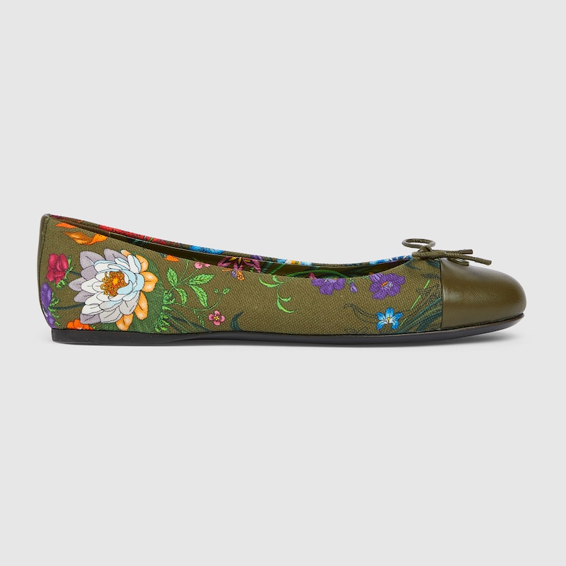 Gucci Women's Printed Ballet Flat