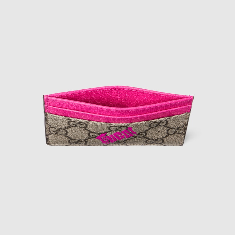GG Monogram zip around wallet with print