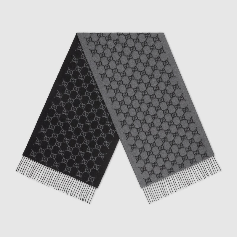 Gucci GG Cashmere Scarf | Thumbnail 2