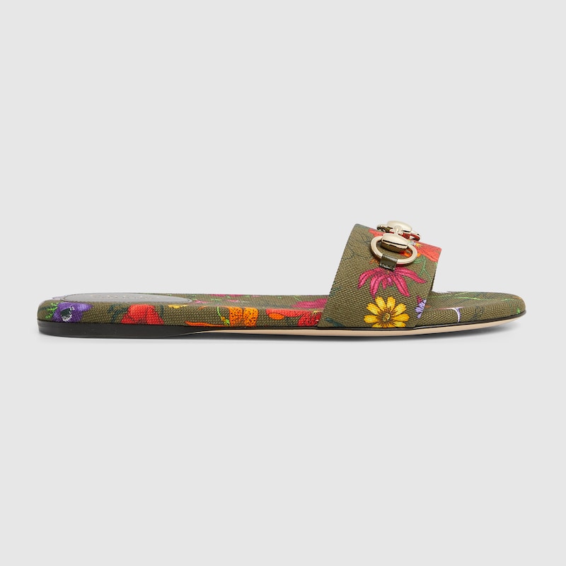 Gucci Women's Slide Sandal With Horsebit