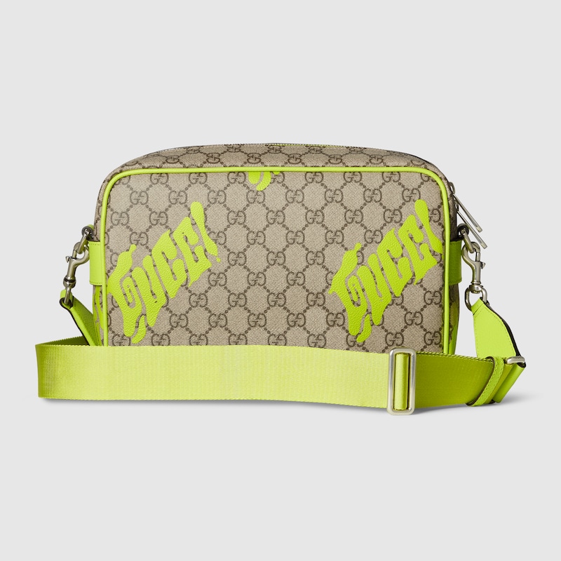 Medium crossbody bag with print