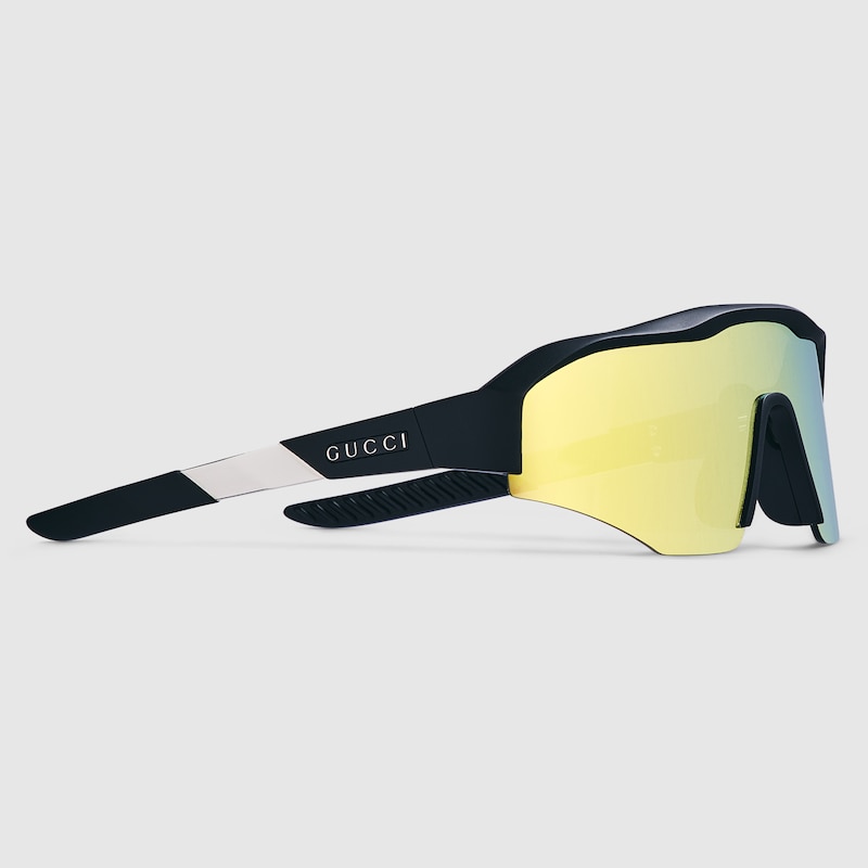 Rectangular frame sunglasses