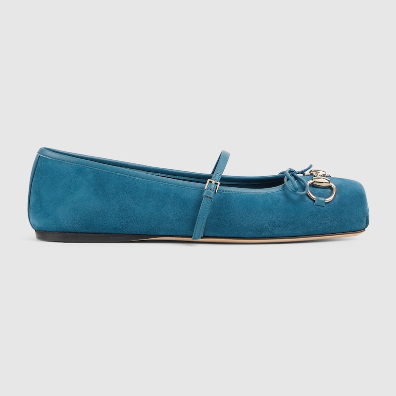 Gucci Women's  Horsebit Ballet Flat