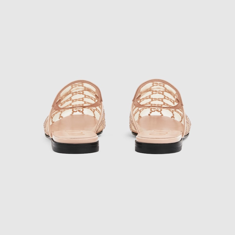 Women's GG crystal Princetown slipper