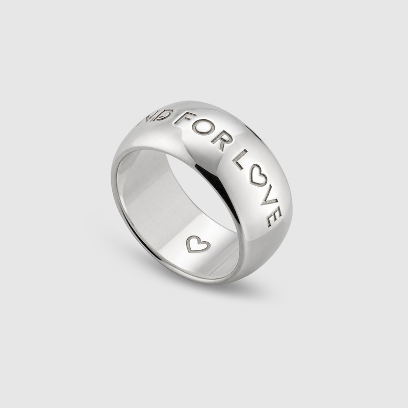 Gucci Blind For Love Wide Ring | Thumbnail 2