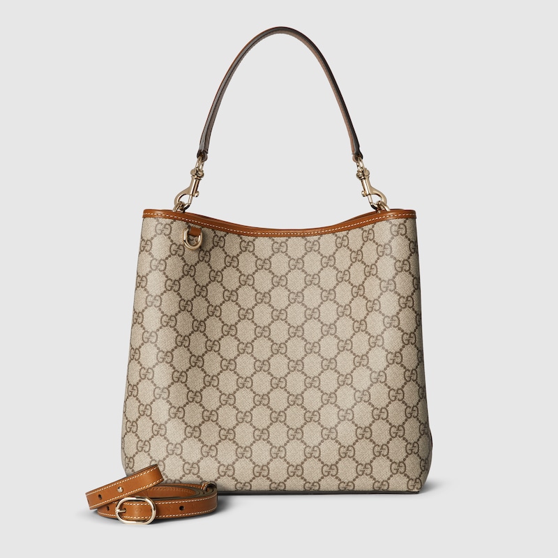 Gucci GG Emblem Medium Bucket Bag