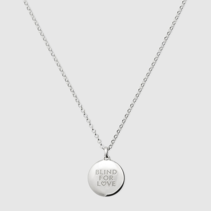 Gucci Blind For Love Pendant Necklace