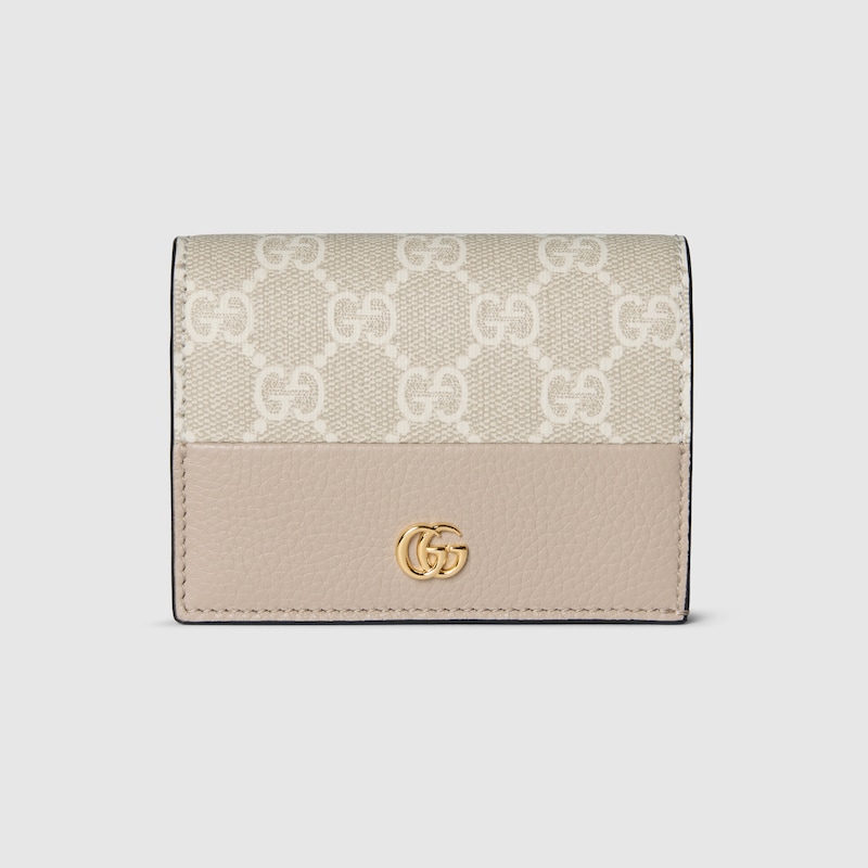 Gucci Bi-color Gg Marmont Small Wallet