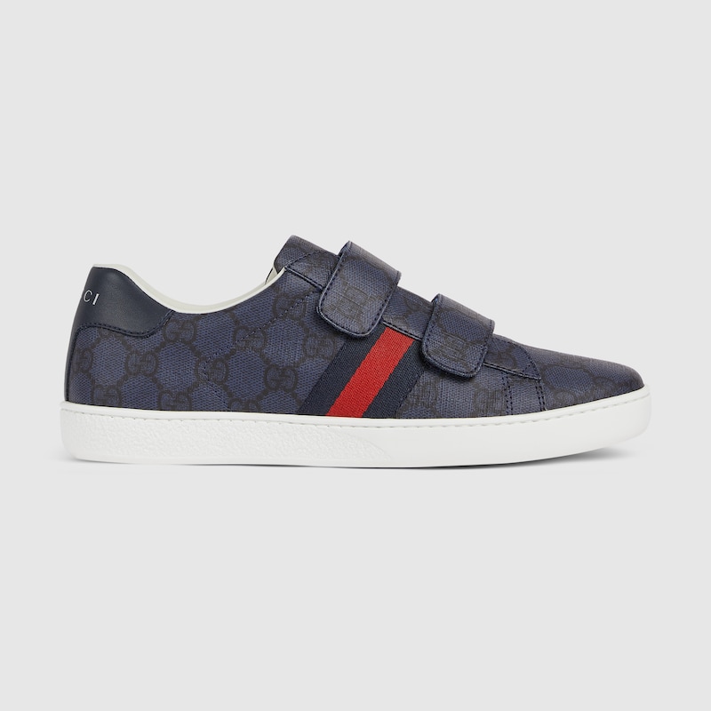 Gucci Teen Ace Sneaker In Blue