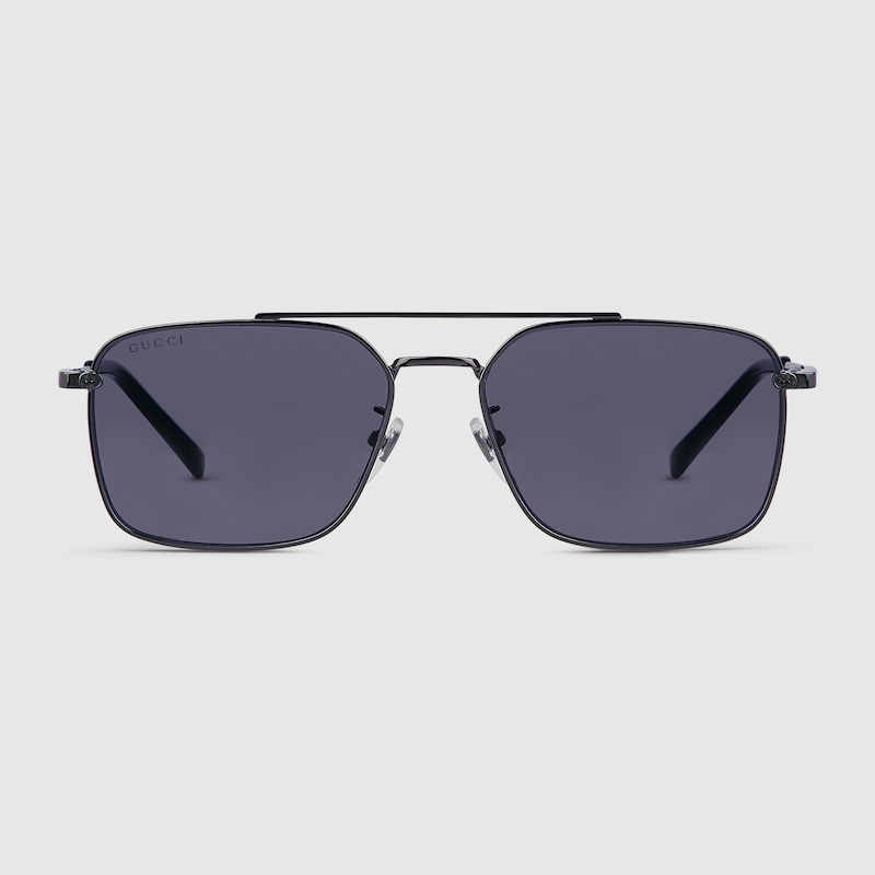 Gucci Specialized Fit Rectangular Sunglasses