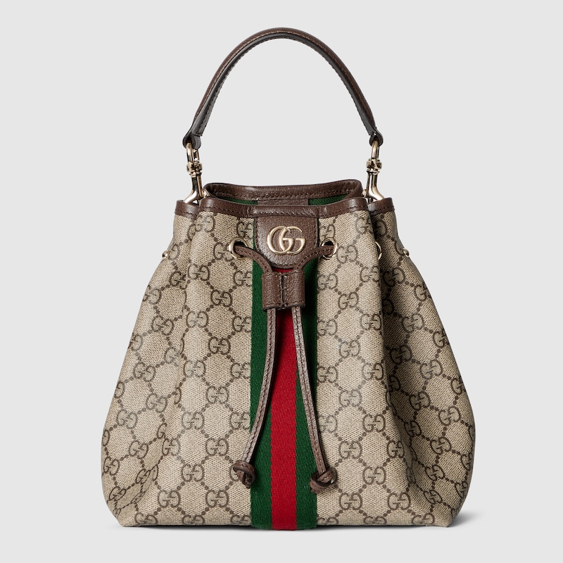 Gucci Ophidia Small Bucket Bag In Sand