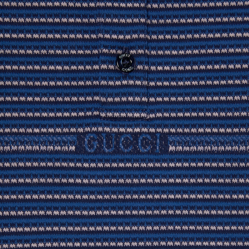 Children's cotton jersey polo shirt