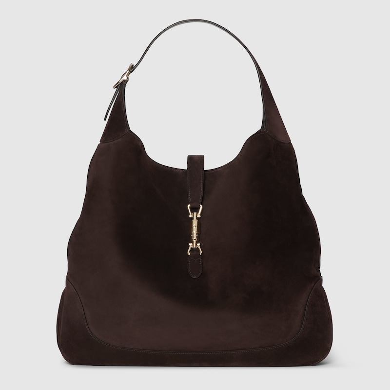 Gucci Jackie Giorno Shoulder Bag In Brown