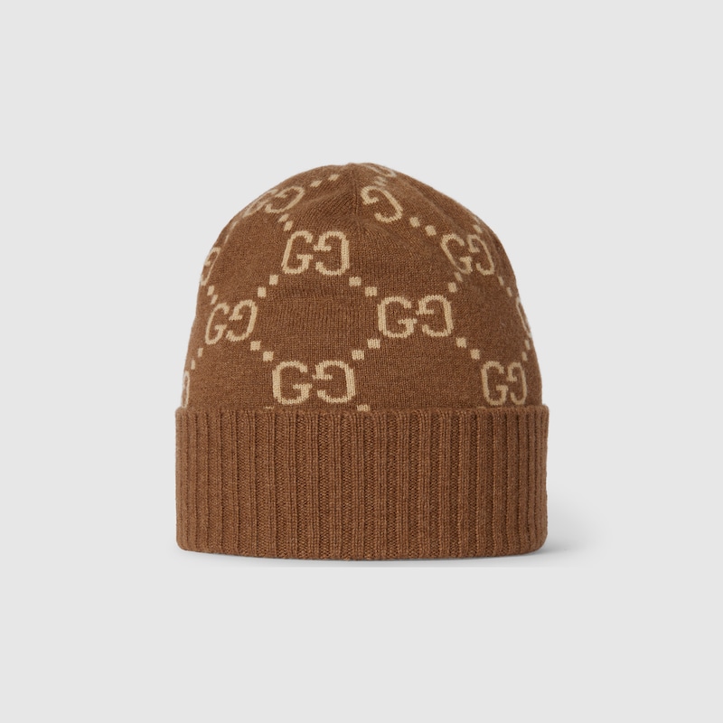 Gucci GG Cashmere Jacquard Hat | Thumbnail 2 Gucci GG Cashmere Jacquard Hat | Thumbnail 2