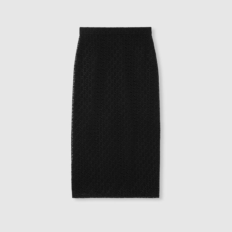 GG macramé skirt
