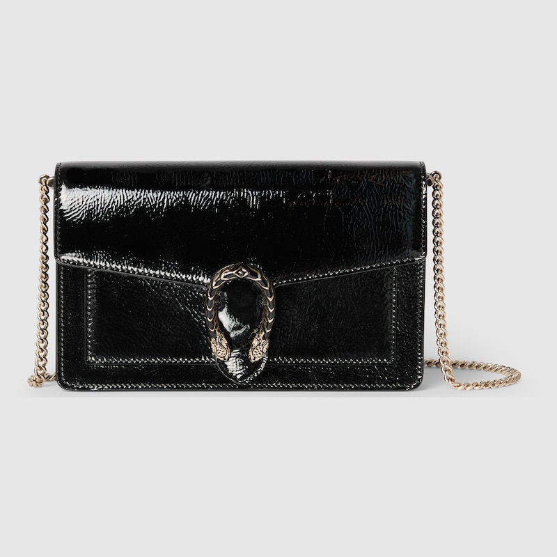 Gucci Dionysus Wallet On Chain In Black