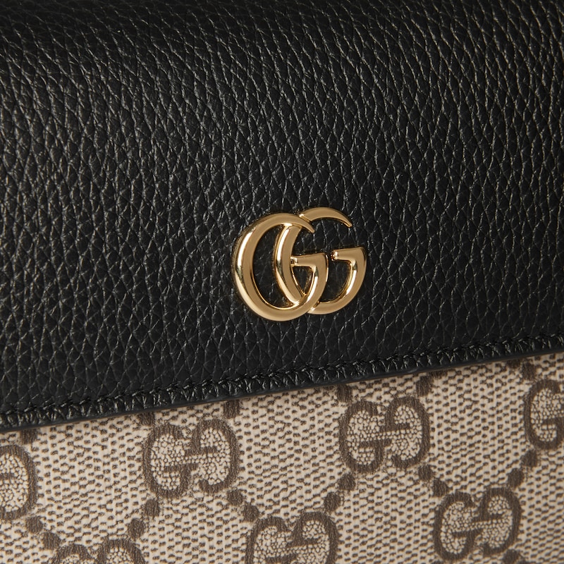 Gucci Bi-color GG Marmont Wallet On Chain | Thumbnail 3 Gucci Bi-color GG Marmont Wallet On Chain | Thumbnail 3