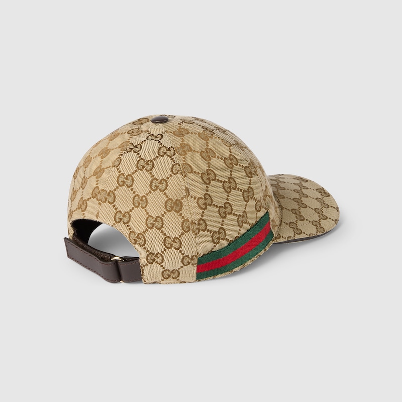 Original GG canvas baseball hat with Web
