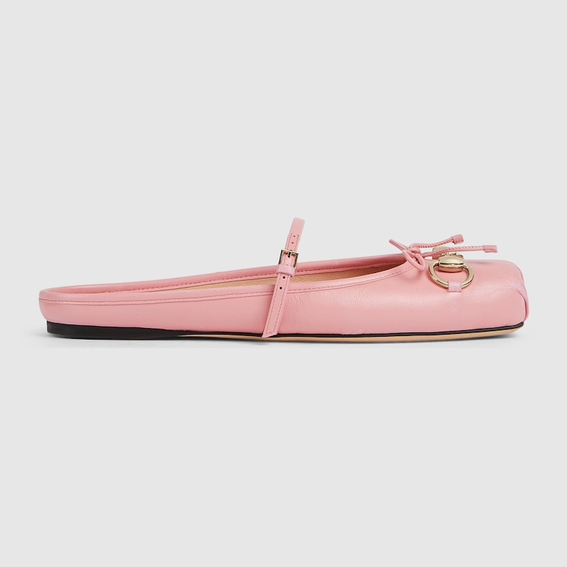 Gucci Women's  Horsebit Mule In Pink