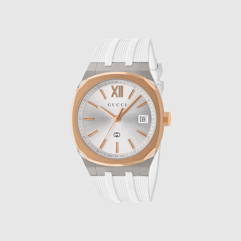 Gucci 25h Watch In White