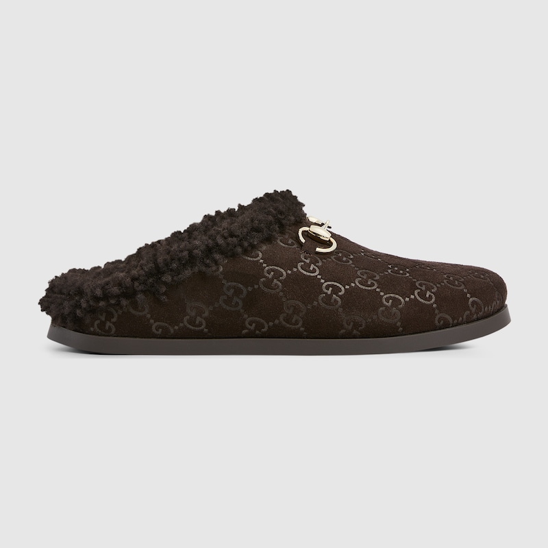 Gucci Damen-mules Mit Horsebit In Brown