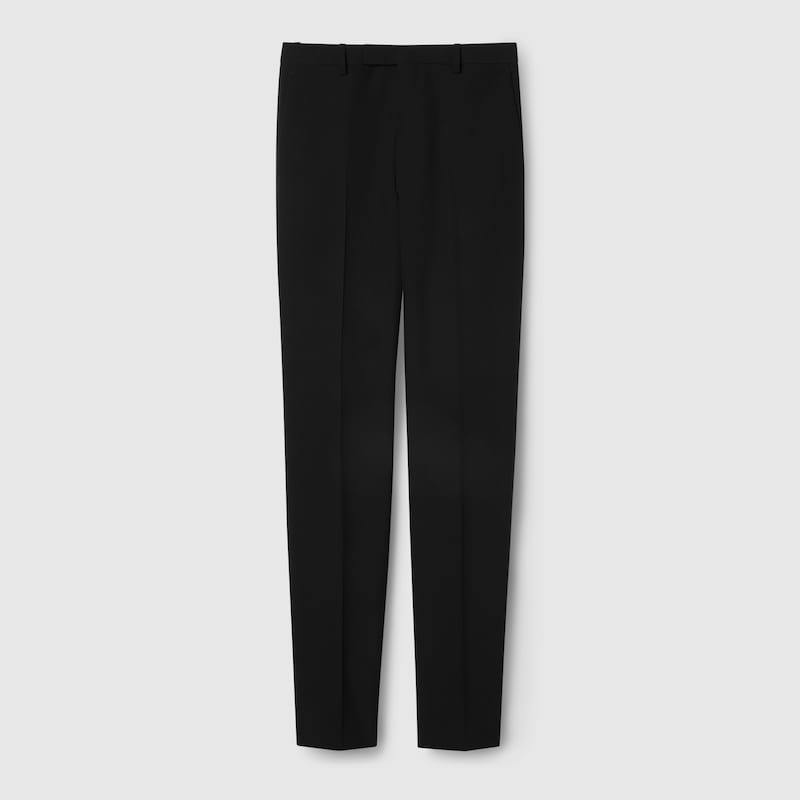 Gucci Techinical Panama Pant In Black