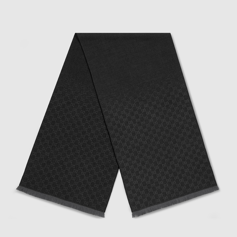 Gucci GG Wool Scarf | Thumbnail 2