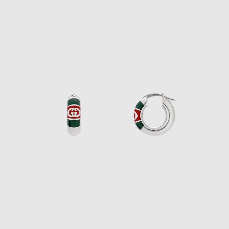 Gucci Earrings With Web Detail