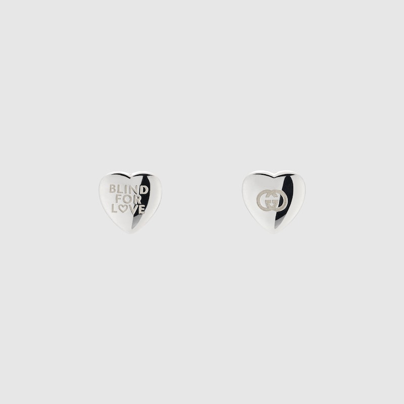 Gucci Blind For Love Stud Earrings