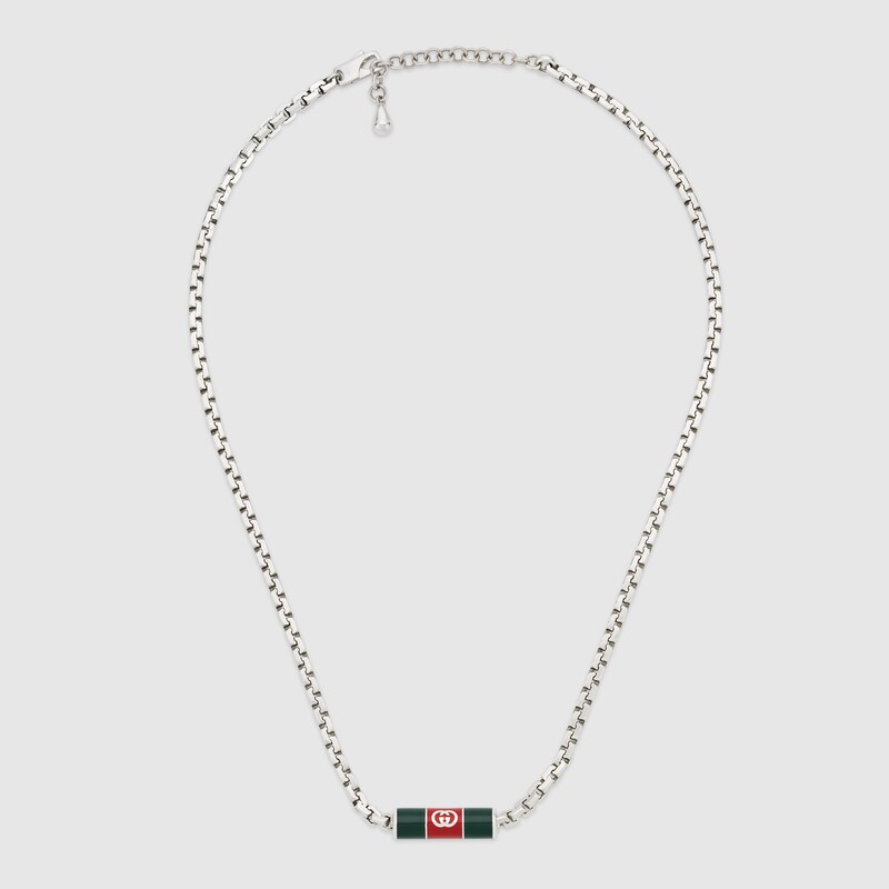 Gucci Necklace With Web Detail | Thumbnail 2 Gucci Necklace With Web Detail | Thumbnail 2