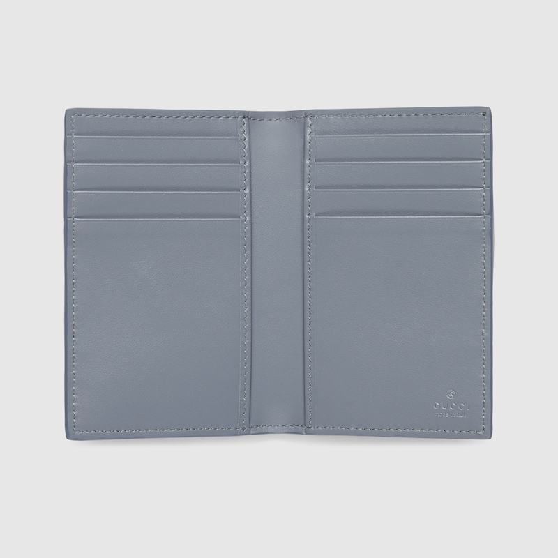 Gucci Dusty Blue Interior GG Long Card Case | Thumbnail 2 Gucci Dusty Blue Interior GG Long Card Case | Thumbnail 2