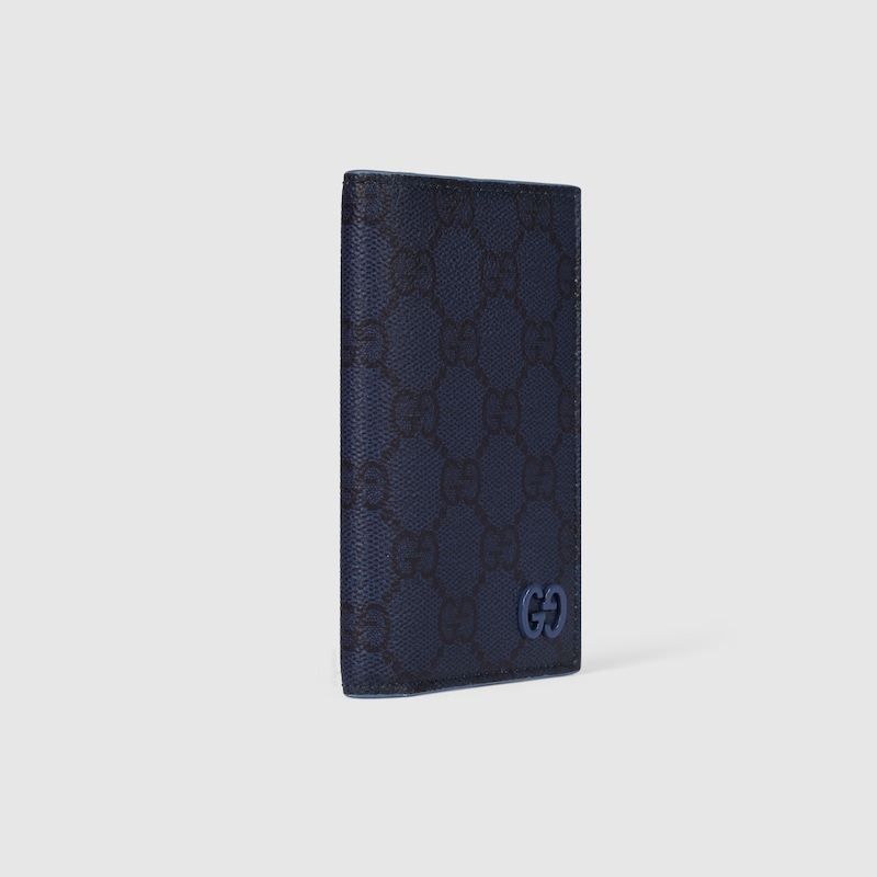 Gucci Dusty Blue Interior GG Long Card Case | Thumbnail 3 Gucci Dusty Blue Interior GG Long Card Case | Thumbnail 3