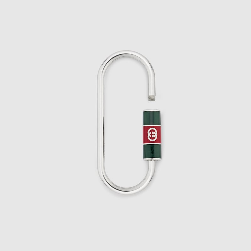 Gucci Keyring With Web Detail | Thumbnail 2