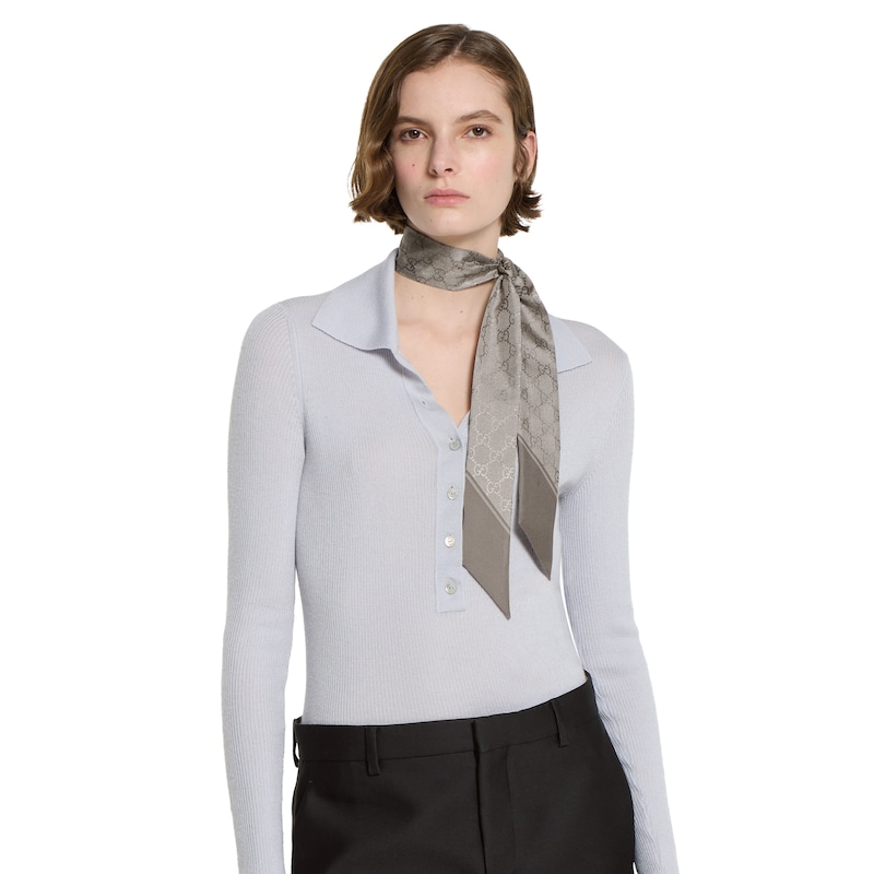 Gucci Printed Silk Ribbon | Thumbnail 3