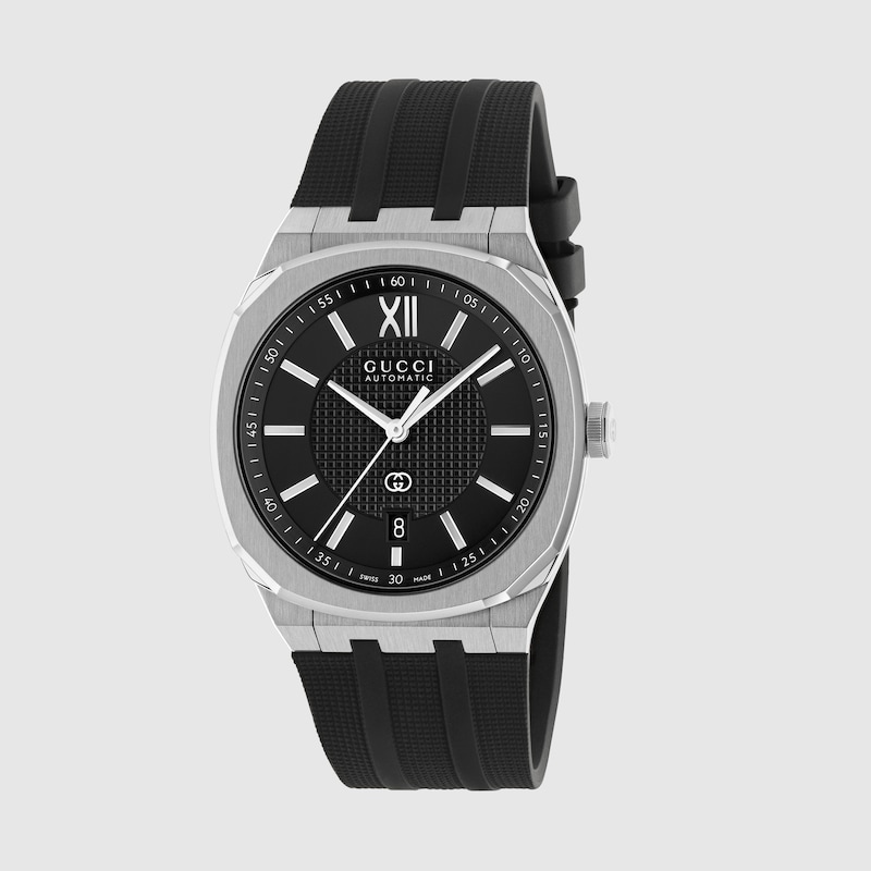 Gucci 25H Rubber Strap, 40mm | Thumbnail 2 Gucci 25H Rubber Strap, 40mm | Thumbnail 2