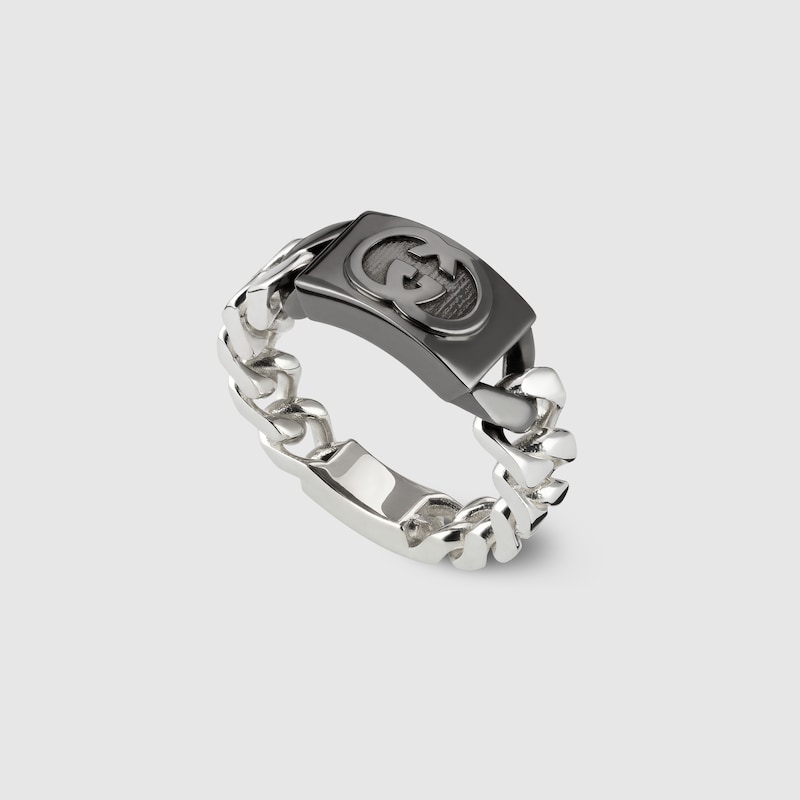Gucci Interlocking Band Ring | Thumbnail 2 Gucci Interlocking Band Ring | Thumbnail 2