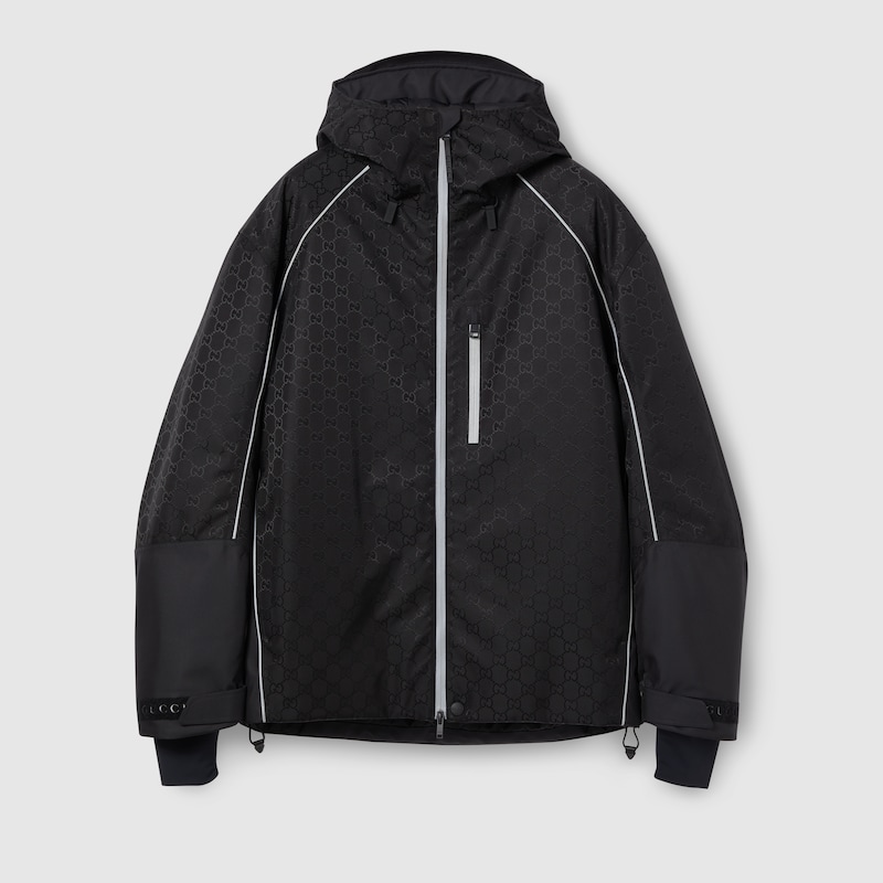 GG Technical Fabric Jacquard Jacket GG Technical Fabric Jacquard Jacket