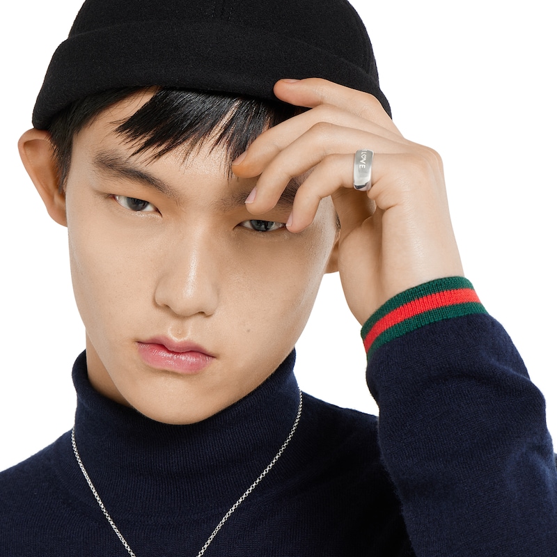Gucci Blind For Love Wide Ring | Thumbnail 3