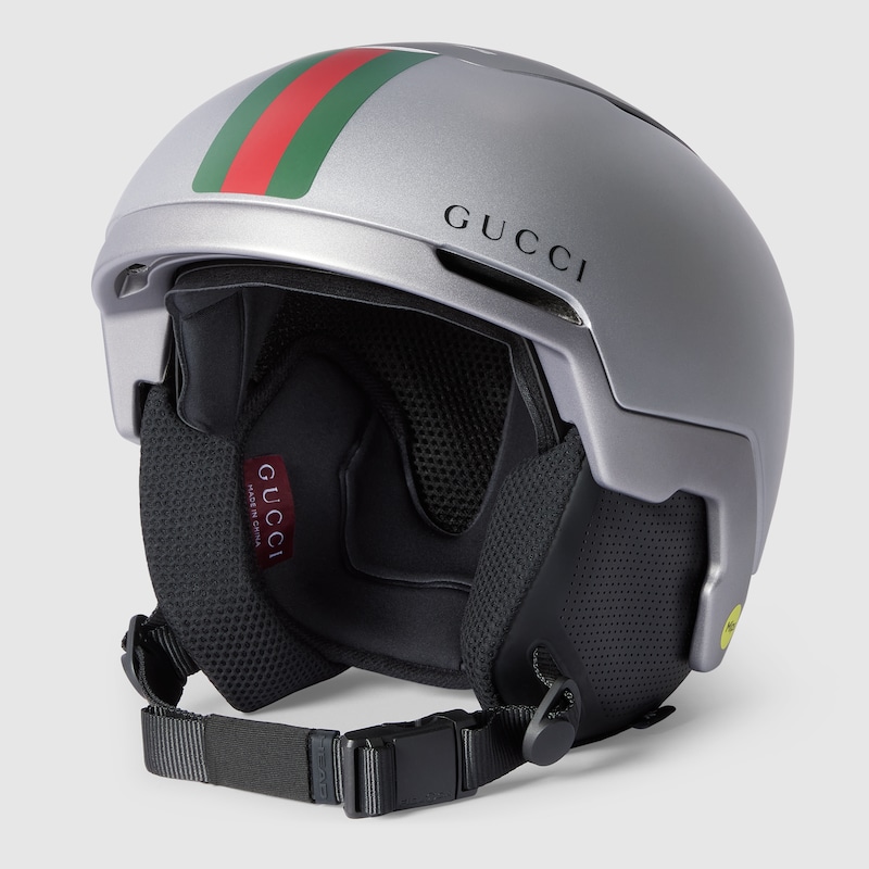 Gucci X Head Ski Helmet In Silver
