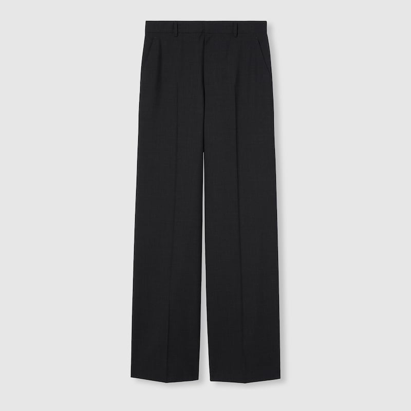 Wool Pants With Logo Wool Pants With Logo