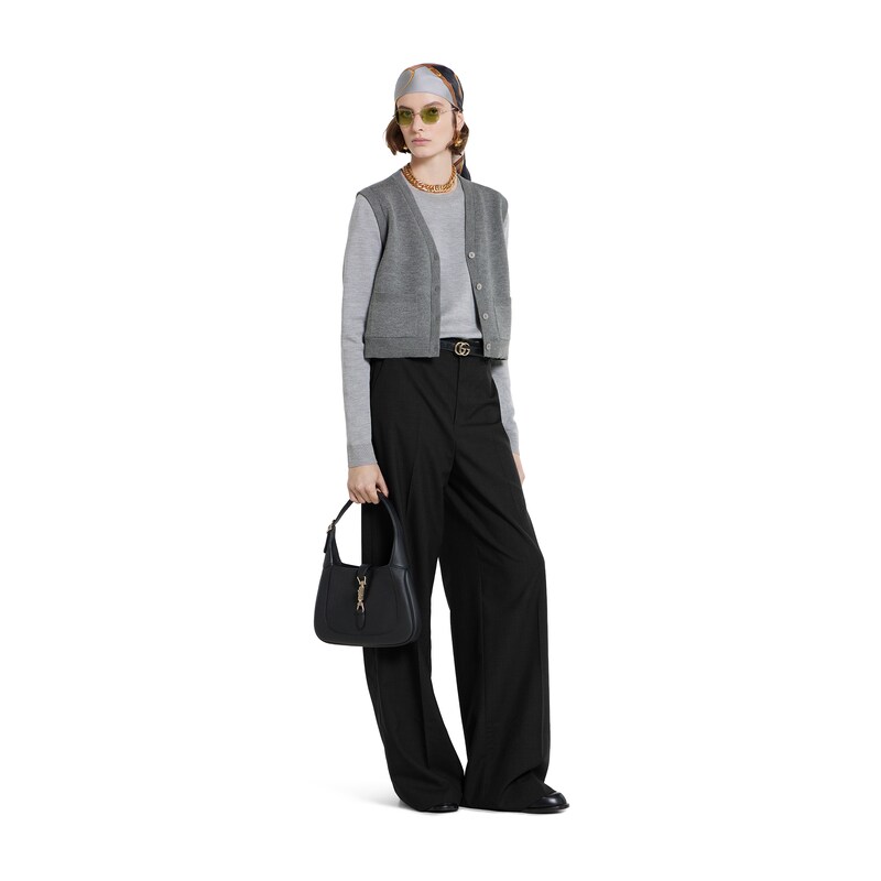 Gucci Wool Pants With Logo | Thumbnail 2 Gucci Wool Pants With Logo | Thumbnail 2