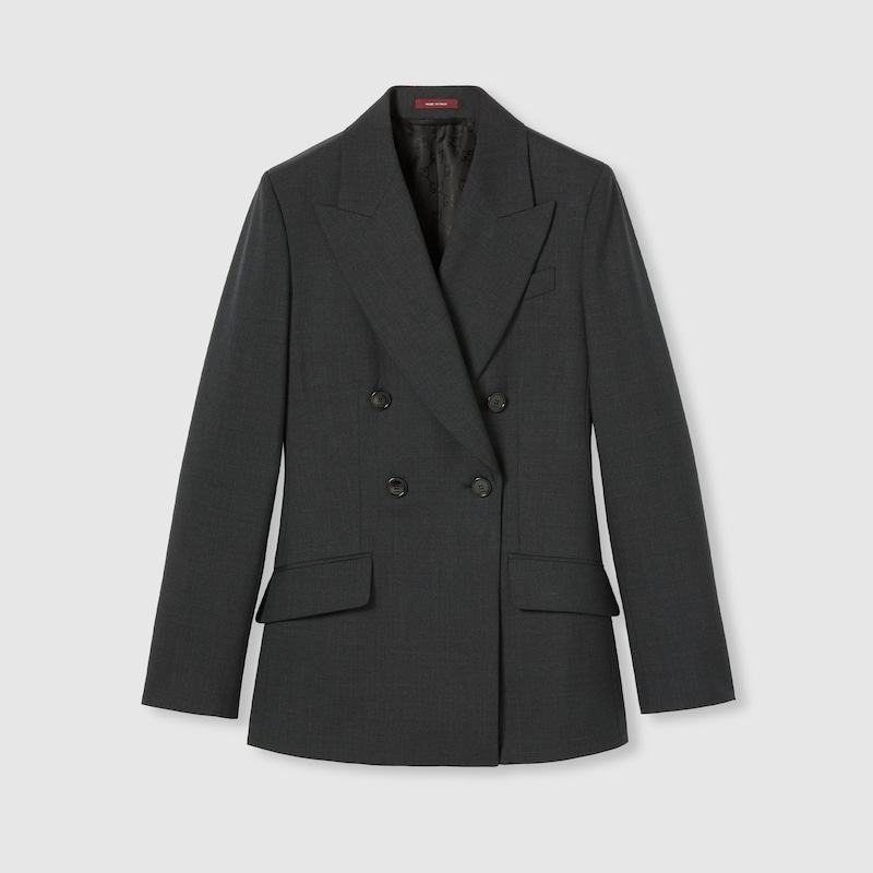 Double-breasted Wool Jacket