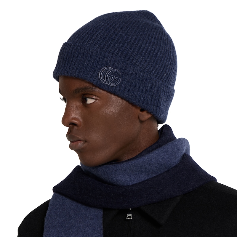 Gucci Cashmere Hat With Patch | Thumbnail 3 Gucci Cashmere Hat With Patch | Thumbnail 3