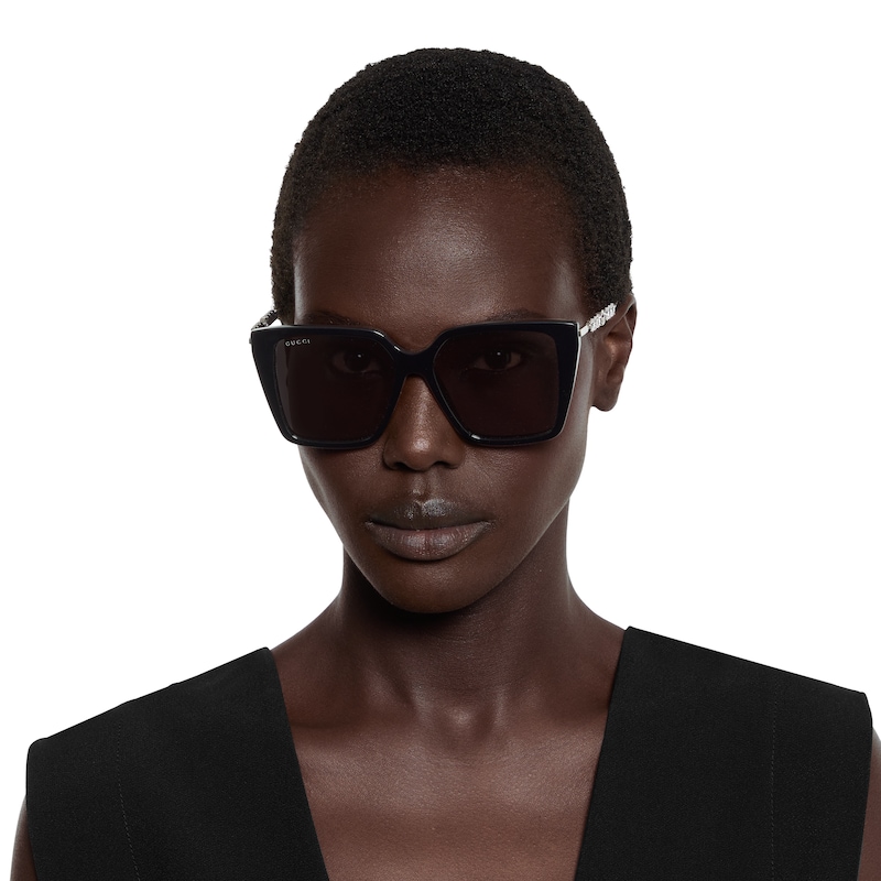 Gucci Square Frame Sunglasses | Thumbnail 3 Gucci Square Frame Sunglasses | Thumbnail 3